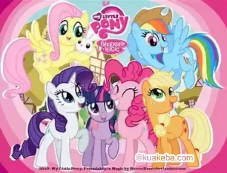 小马宝莉-My Little Pony 各版本合集全225集带字幕视频+绘本+电影+台词本+mp3